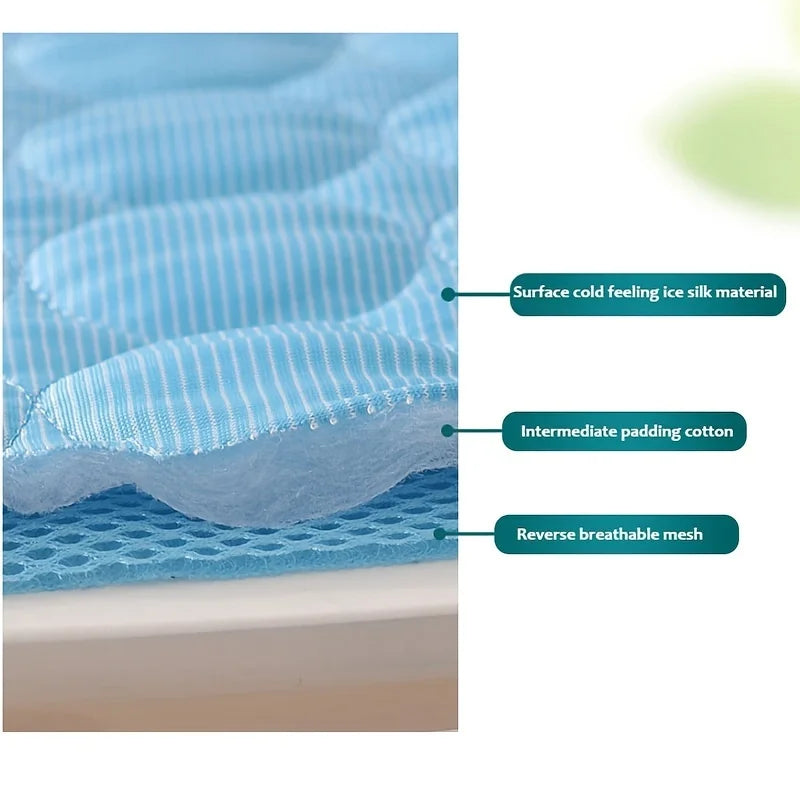 Dog Cooling Mat — Self-Cooling Pet Bed for Dogs & Cats | Summer Ice Pad