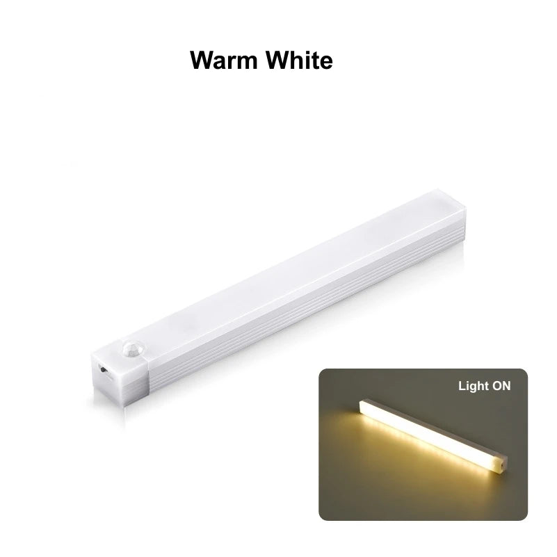 Wireless Motion Sensor LED Bar Light — 3 Colors, Rechargeable